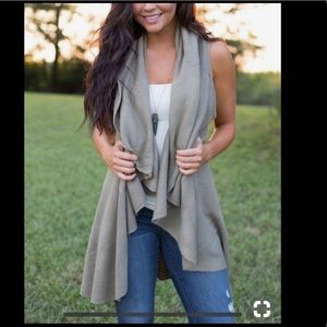 look by m multi style shawl vest